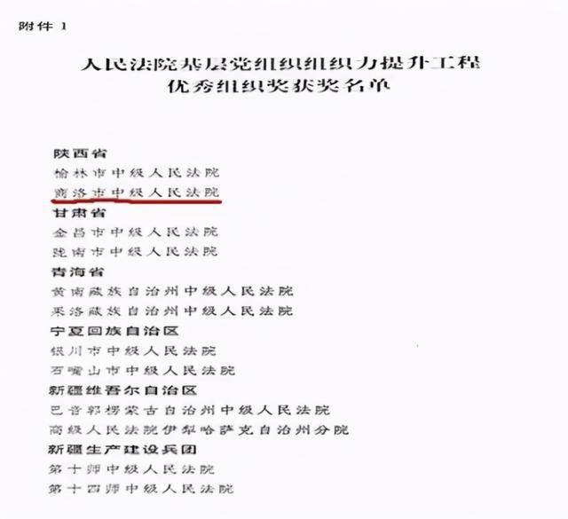 商洛中院党建工作获全国荣誉(图2)