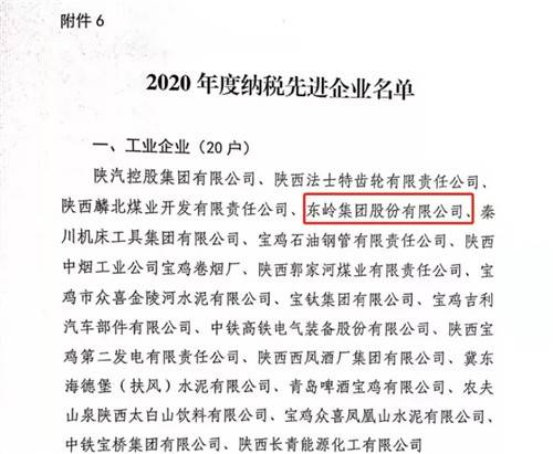 骄傲！2021年东岭斩获这些荣誉(图14)